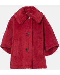 Max Mara - Capa De Tejido Teddy - Lyst