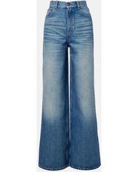 Chloé - High-Rise Wide-Leg Jeans - Lyst