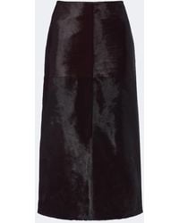 Jonathan Simkhai - Tobiana Calf Hair Pencil Skirt - Lyst