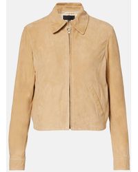 Nili Lotan - Beauvais Suede Jacket - Lyst
