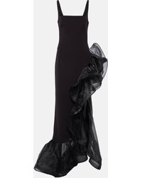 Safiyaa - Square-neck Derry Gown - Lyst