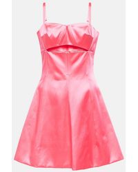 Patou - A-Line Cotton-Blend Minidress - Lyst