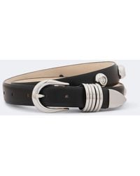 DEHANCHE - Hollyhock Embellished Leather Belt - Lyst