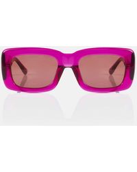 The Attico - X Linda Farrow gafas de sol Marfa rectangulares - Lyst