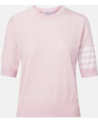 Thom Browne - 4-Bar Wool Sweater - Lyst