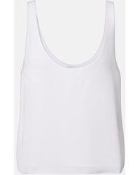 Leset - Ari Crepe Tank Top - Lyst