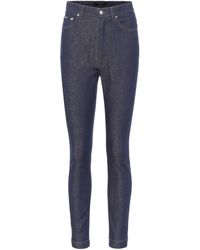 Dolce & Gabbana High-Rise Skinny Jeans - Blau