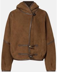 Isabel Marant - Chaqueta Amiel De Ante Con Piel - Lyst