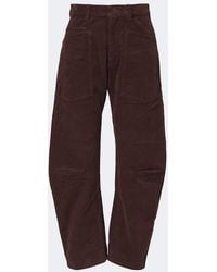 Nili Lotan - Shon Cotton-Blend Corduroy Barrel-Leg Pants - Lyst