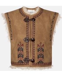 Isabel Marant - Clemencia Embroidered Vest - Lyst