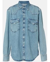 AG Jeans - Camicia Di Jeans Cassis - Lyst