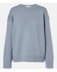 Vince - Wool, Cotton And Cashmere-Blend Sweater - Lyst