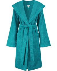 Robe Sans Manke Blue Blue Blue Blue Bleach di IKKS Donna Abbigliamento da Camicie da notte e pigiami da Vestaglie e accappatoi 