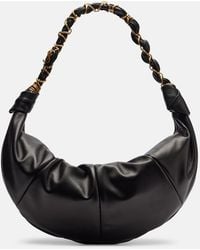 Saint Laurent - Amalia Cassandre Leather Shoulder Bag - Lyst