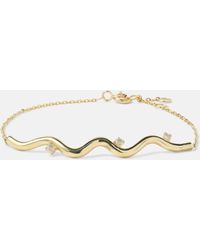 STONE AND STRAND - Harbor Lights 10kt Gold Bracelet With Diamonds - Lyst
