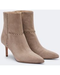 Veronica Beard - Lisa Suede Ankle Boots - Lyst
