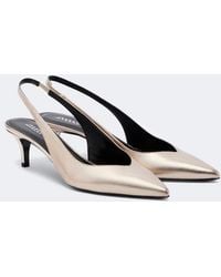 Isabel Marant - Padim Metallic Leather Slingback Pumps - Lyst