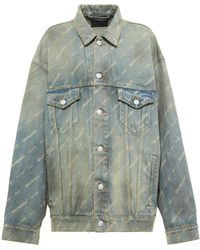 Green Jean and denim jackets for Women 