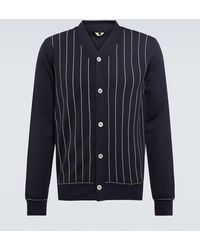 Comme des Garçons - Cardigan in jersey a righe - Lyst