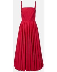 Givenchy - Cotton Midi Dress - Lyst