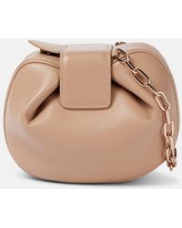 Gabriela Hearst - Clutch Soft Demi Aus Leder - Lyst