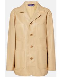 Ralph Lauren - Adrianna Leather Jacket - Lyst