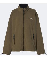 Miu Miu - Oversized Fleece Jacket - Lyst