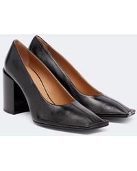 Maison Margiela - Piped Leather Pumps - Lyst