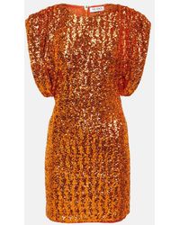 The Attico - Annie Sequined Minidress - Lyst