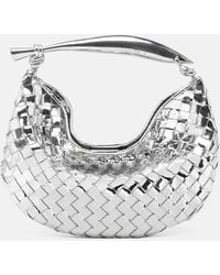 Bottega Veneta - Sardine Intrecciato Mirrored Leather Tote Bag - Lyst