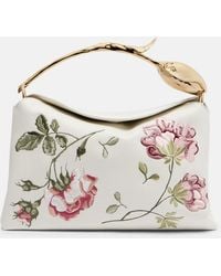 Erdem - Bloom Medium Floral Leather Top-Handle Bag - Lyst