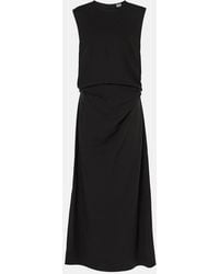 TOTEME - Tie-Detail Midi Dress - Lyst