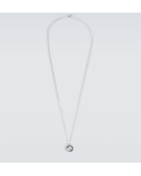 Gucci - Halskette Interlocking G Aus Sterlingsilber - Lyst