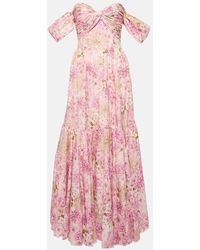 Giambattista Valli - Floral Print Maxi Dress - Lyst