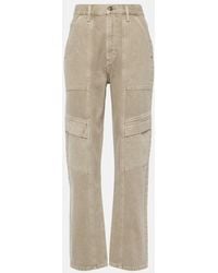 Agolde - High-Rise Cargo-Jeans Cooper - Lyst