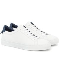 givenchy white & pink urban knots sneakers