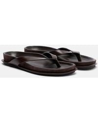 Jacquemus - Tatanes Leather Thong Sandals - Lyst