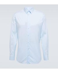 Giorgio Armani - Poplin Shirt - Lyst