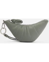 Lemaire - Croissant Leather Coin Purse With Strap - Lyst