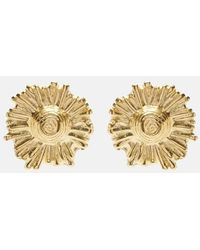 YSSO - Ilios 24Kt-Plated Earrings - Lyst