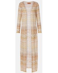 Missoni - Zigzag Lame Cardigan - Lyst