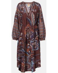 FARM Rio - Vestido Largo Delicate Garden - Lyst