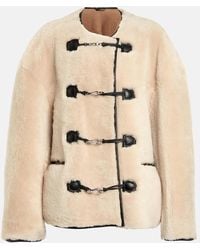 TOTEME - Teddy Relaxed-fit Shearling Jacket - Lyst