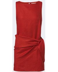 Faithfull the Brand - Souline Belted Linen Minidress - Lyst