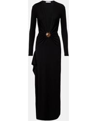 Christopher Esber - Gathered Jersey Maxi Dress - Lyst