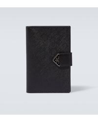 Prada - Saffiano Leather Billfold Wallet - Lyst