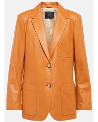 JOSEPH - Jacques Leather Blazer - Lyst