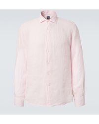 Fedeli - Linen Shirt - Lyst