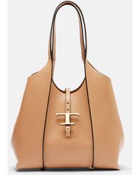 Tod's - Tote Bag T Timeless Aus Leder - Lyst