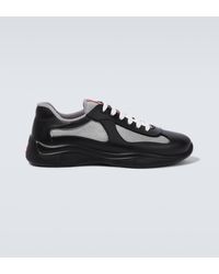 Prada - Recycled Polyester-blend Sneakers - Lyst